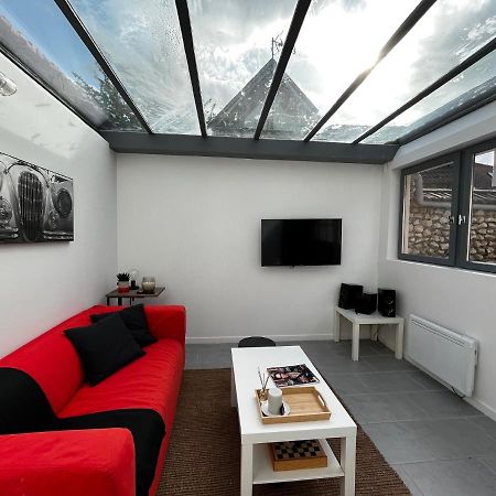 Maison Climatisee Avec Jardin Vernon  Bagian luar foto